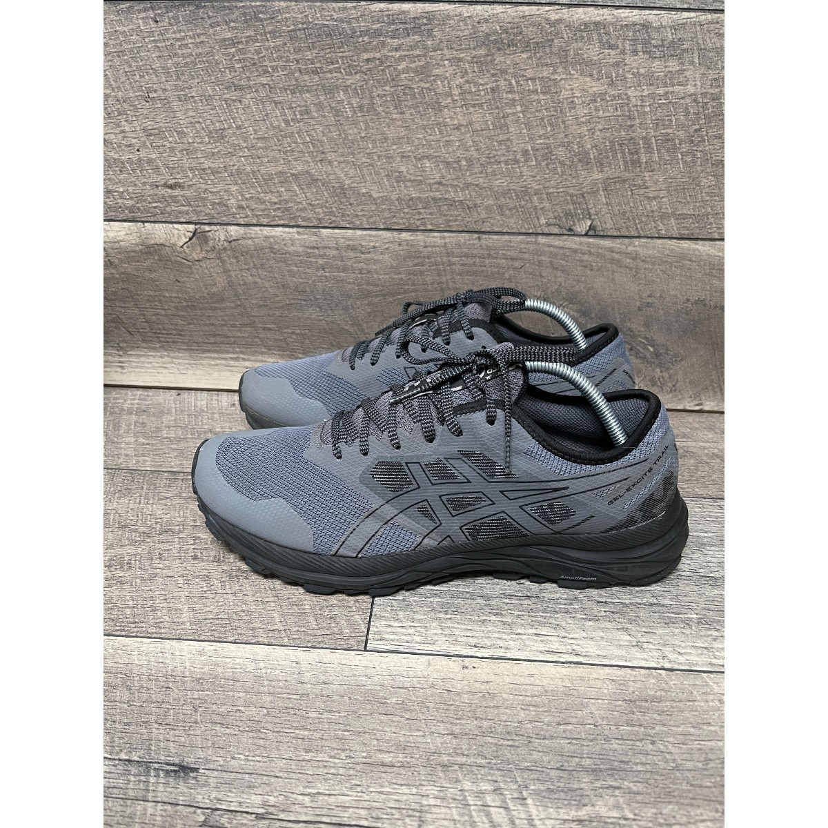 Asics Gel-Excite Trail 1011B194-021 Men 11 Running Shoe Metropolis Black Sneaker