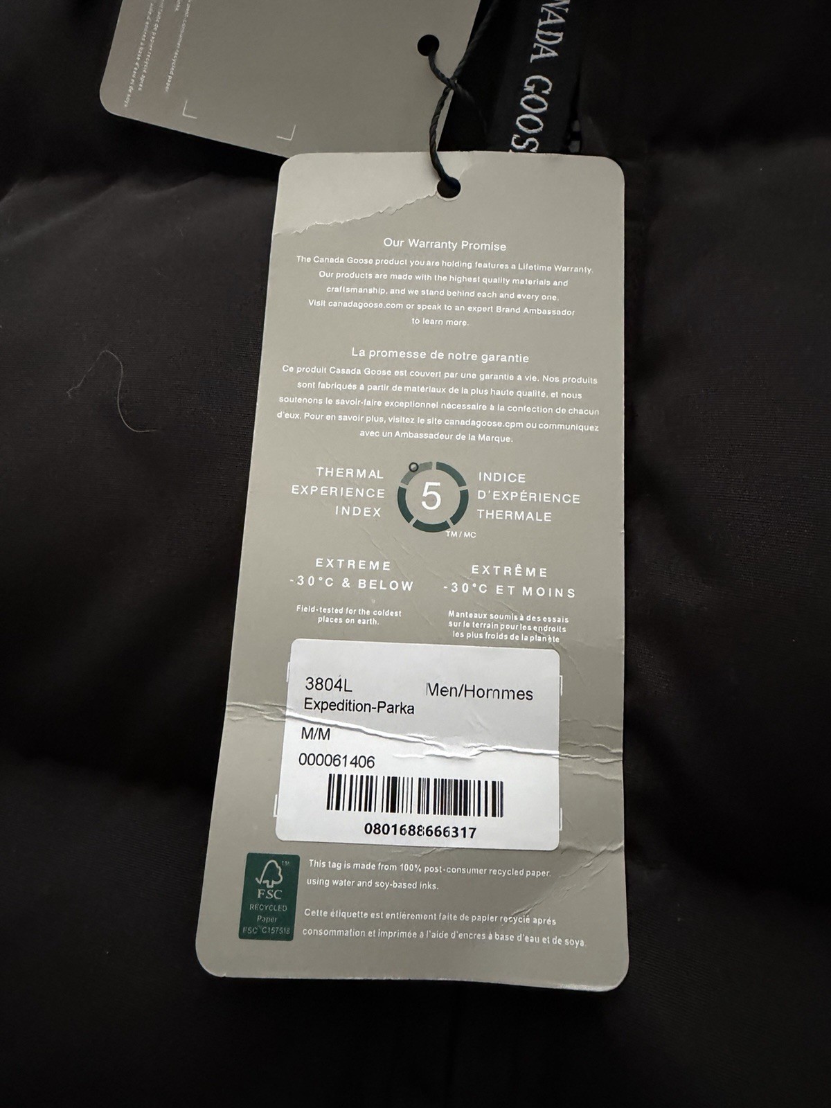 Canada Goose Chelsea Parka 3804L w/ Tags