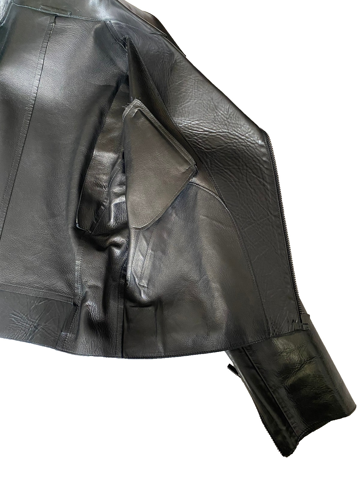 Gucci Tom Ford FW98 Runway Biker Leather Jacket — IT 46 / US 36 — Rare Archival