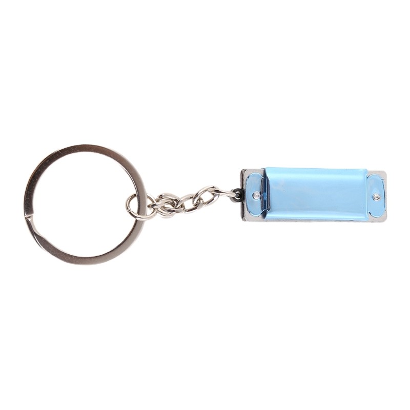 Harmonica Keychain for Key,for Key Chain for Key Ring 3.6 x1.2 x 0.8cm for Kids