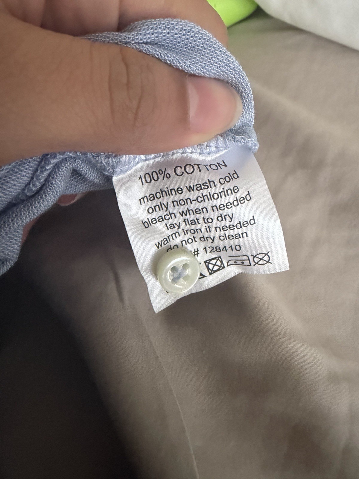 Sid Mashburn Polo Shirt Men’s XXL Light Blue 100% Cotton Short Sleeve Pocket