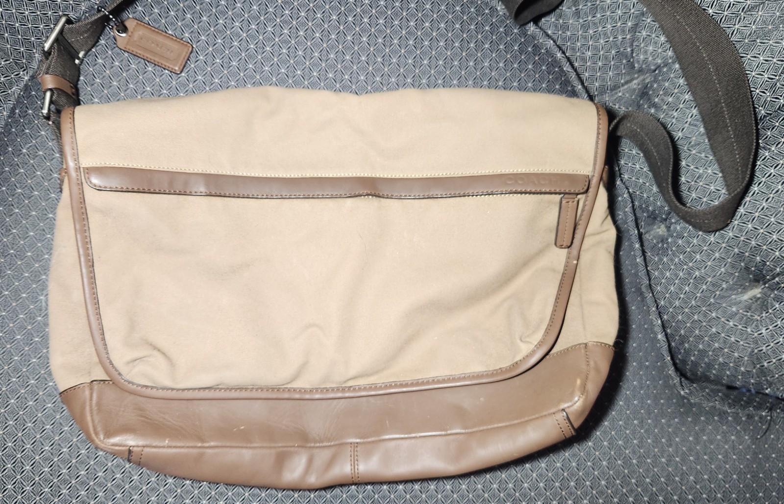 Coach Camden Canvas Messenger Bag 01359-F70829