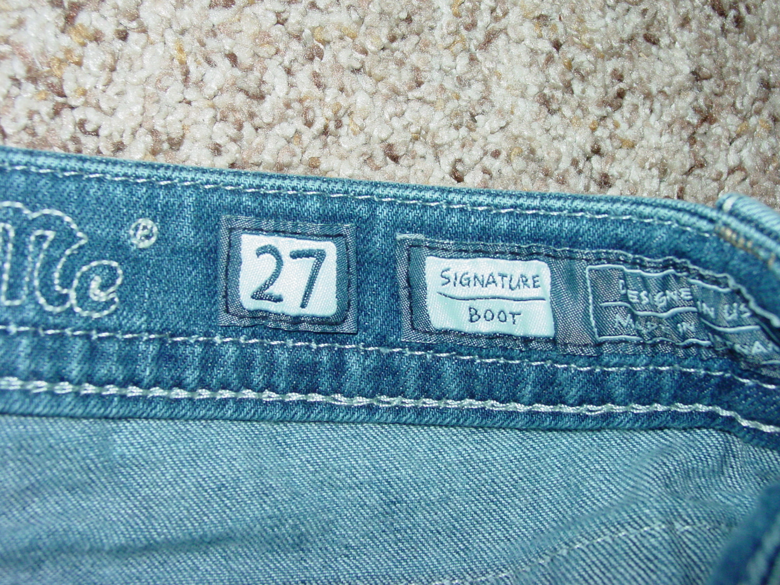 Womens Miss Me JP7697B4D Signature Boot Jeans! Size 27×29