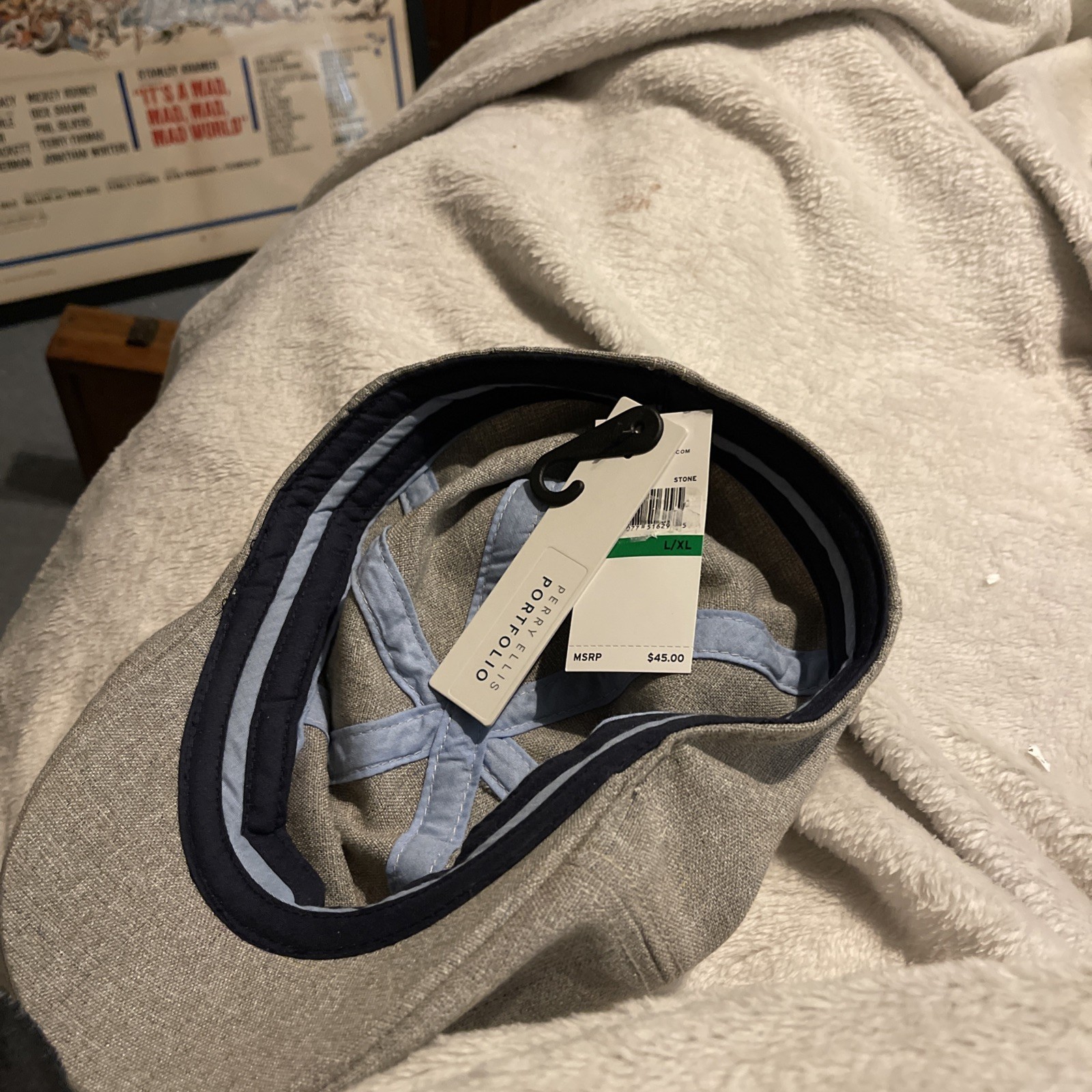 Perry Ellis Newsboy Style Hat Portfolio