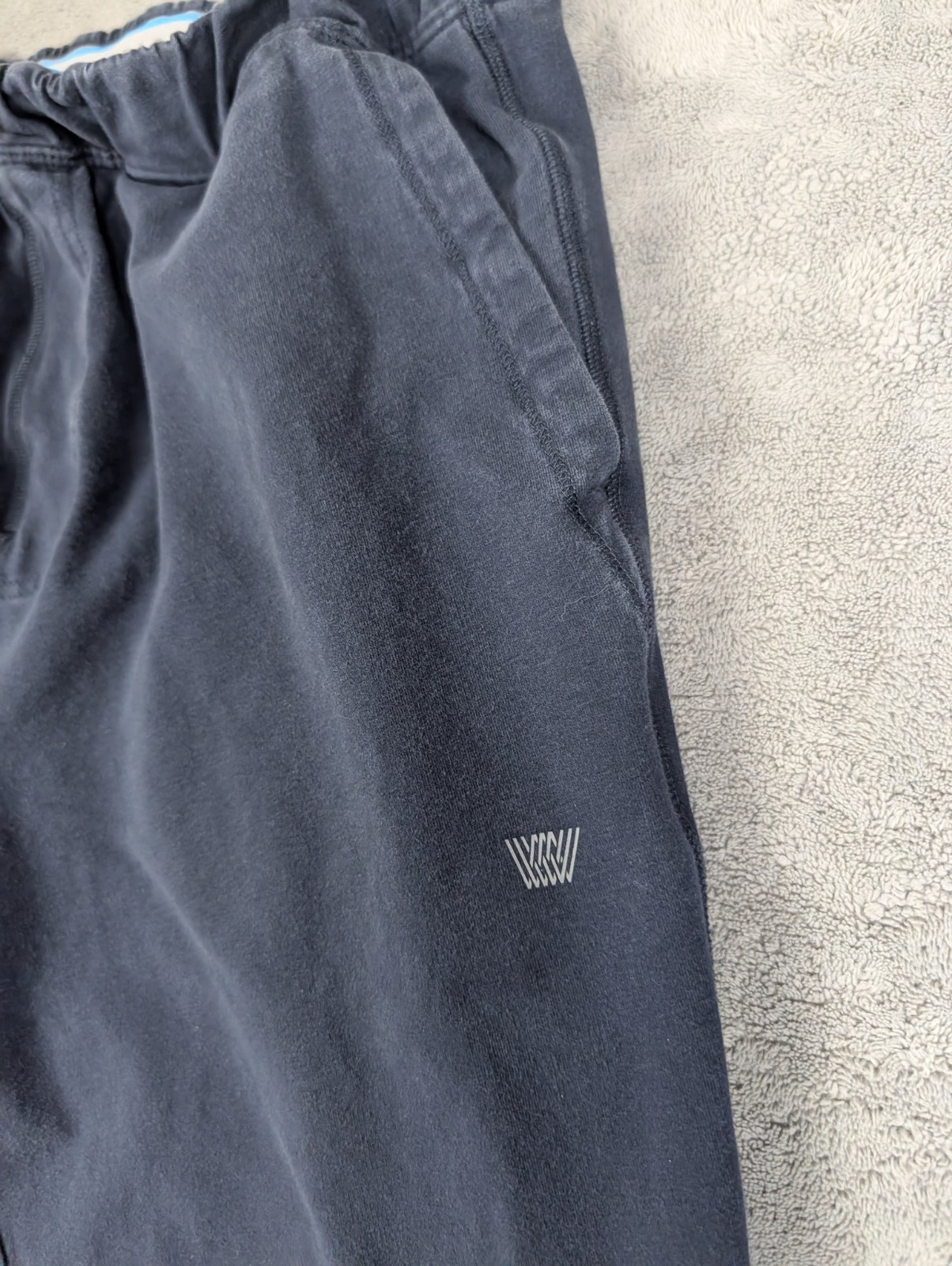 Mack Weldon Ace Jogger Mens Large Blue For Daily Wear Sweatpants Casual Comfort