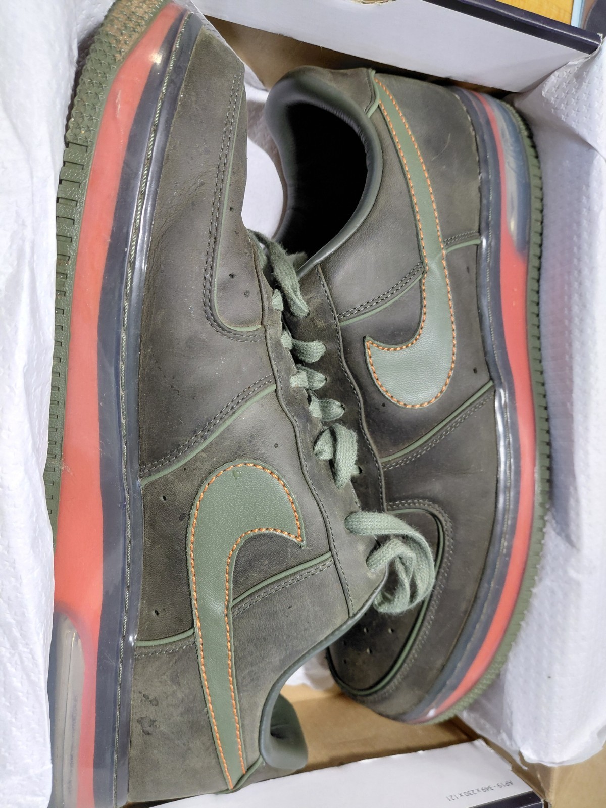Nike Air Force 1 Supreme Max Air 07 Berlin Size 14