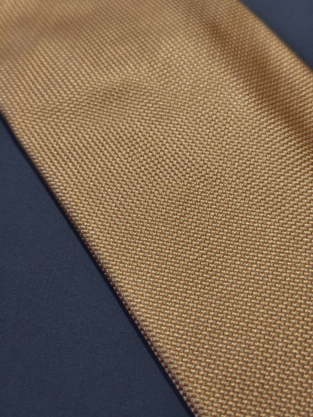 Les Copains – Yellow Solid Color Silk Tie Made in Italy