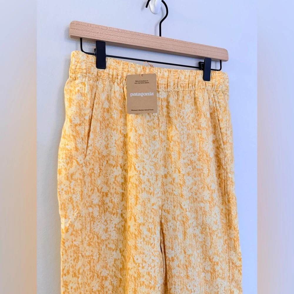Patagonia Garden Island Pants Beeswax Tan Hemp Blend Women’s XS,M, L, XL