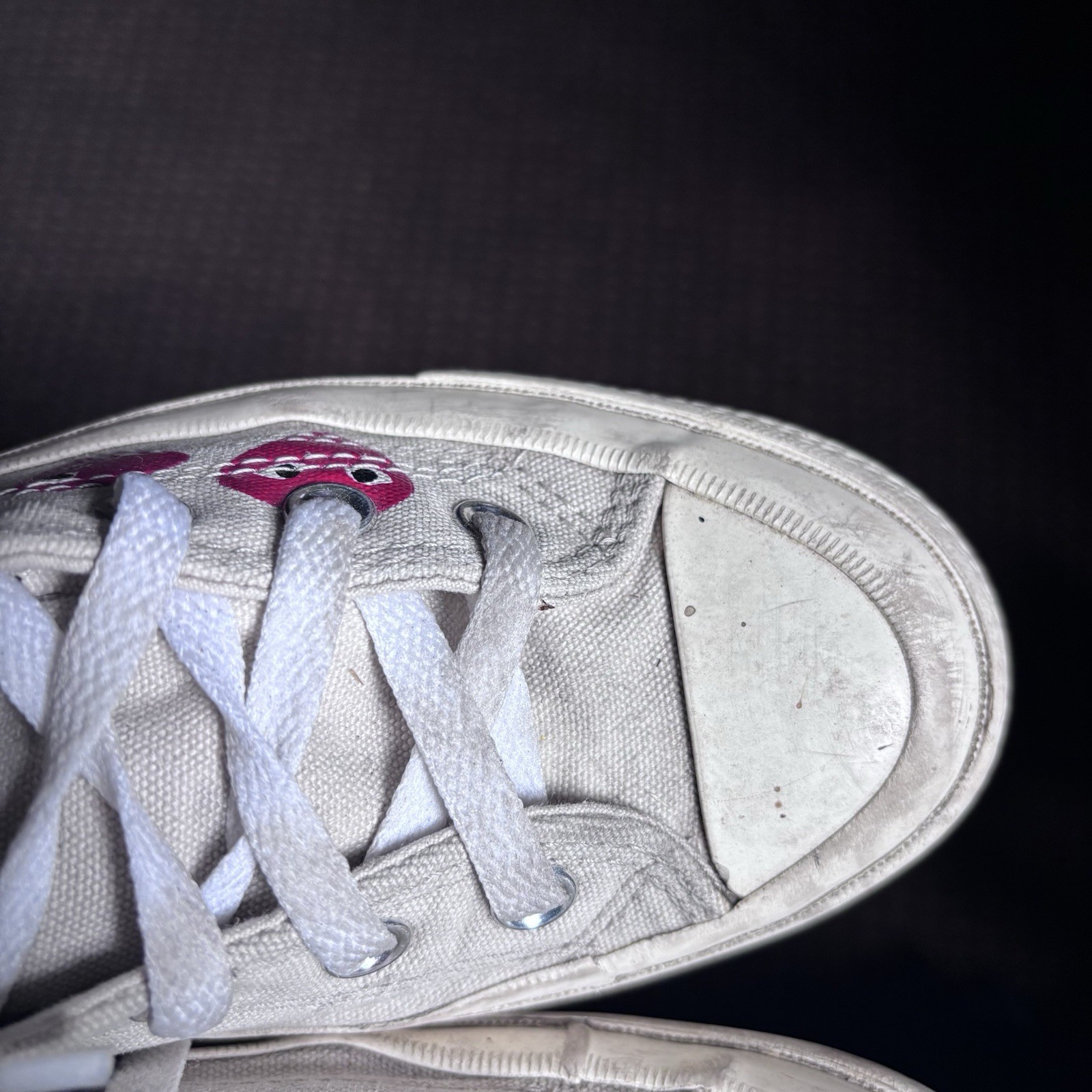 Converse Comme des Garçons Play x Chuck 70 High Milk Size 7W/5M Read Descriptio