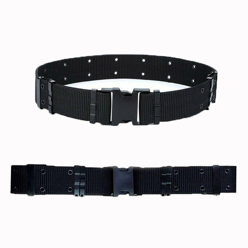 Military Pistol Belt Nylon Tactical Webbing Belt ALICE Marine Corps Type Belt US