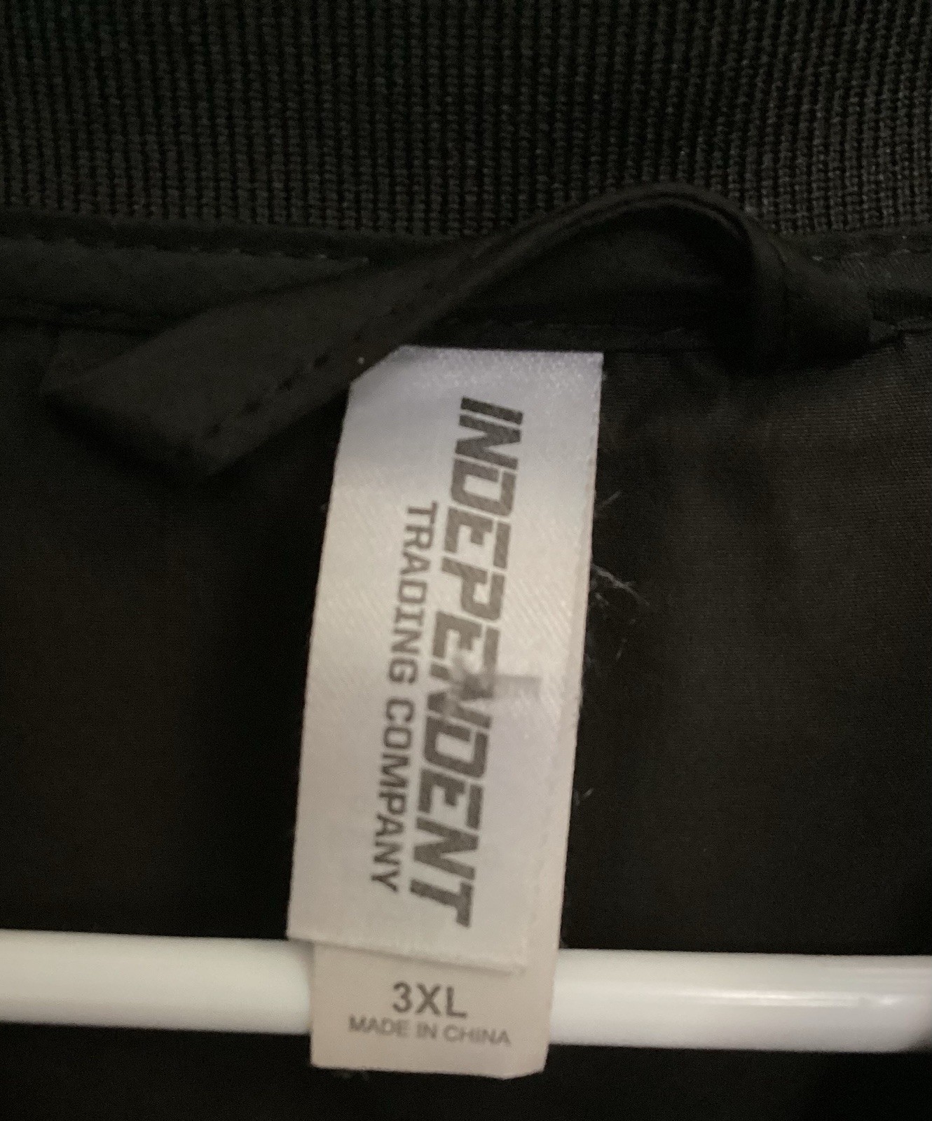 Rogue Dead Guy Bomber Style Windbreaker Jacket Adult 3XL Black Full Zip Outdoors
