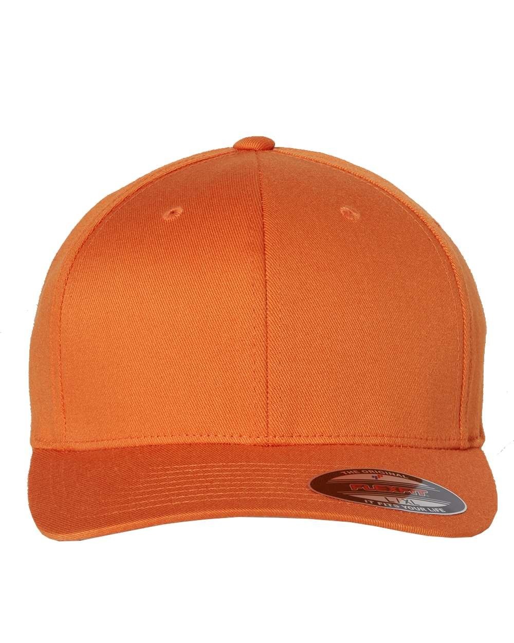 McLaren Formula 1 Team Racing Orange Cap 6277 Flexfit Baseball Hat S/M and L/XL