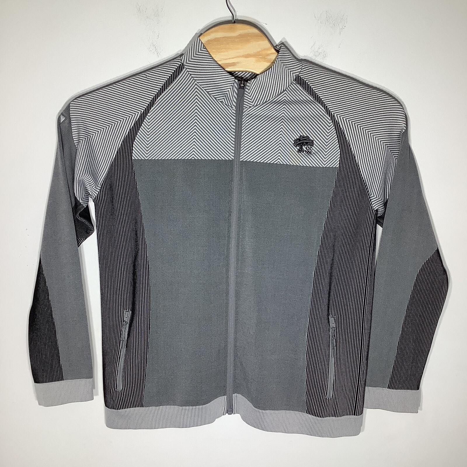 Level Wear Mens Long Sleeve Full Zip Golf Jacket Size XL