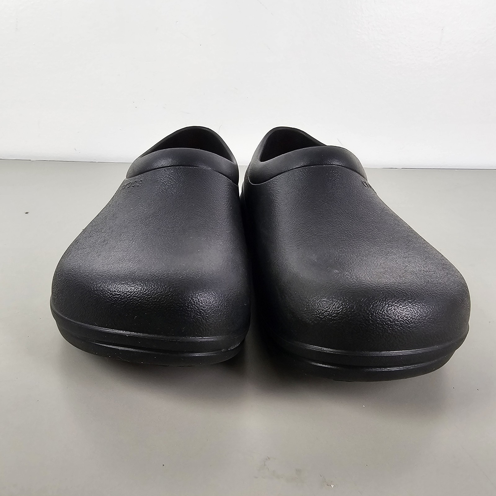 Crocs At Work On the Clock Literide Slip On Safety Shoes Black Mens Size 11