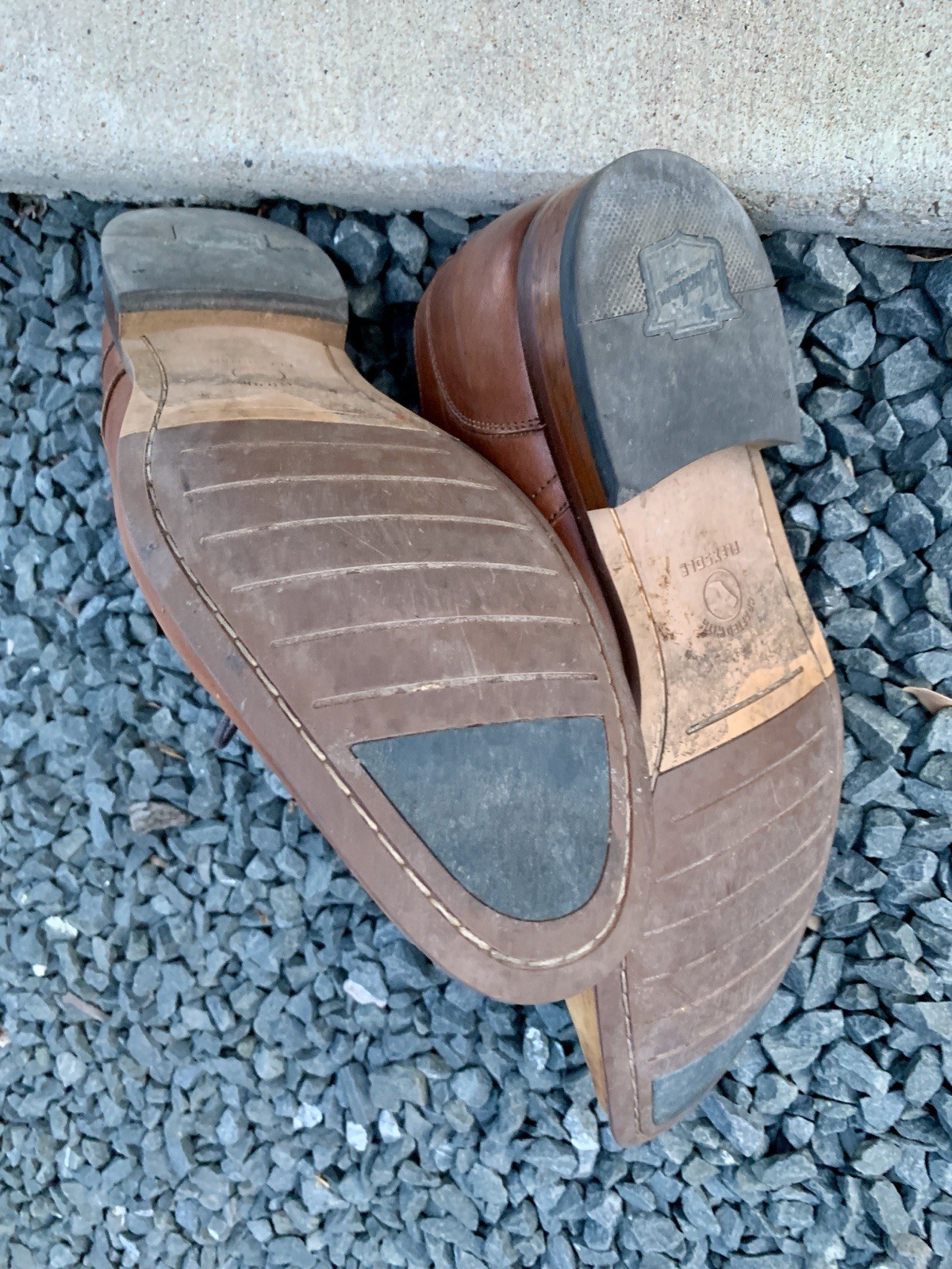Florsheim Men’s Comfortech Flexsole Shoes, Brown, Size 10, Leather And Man made