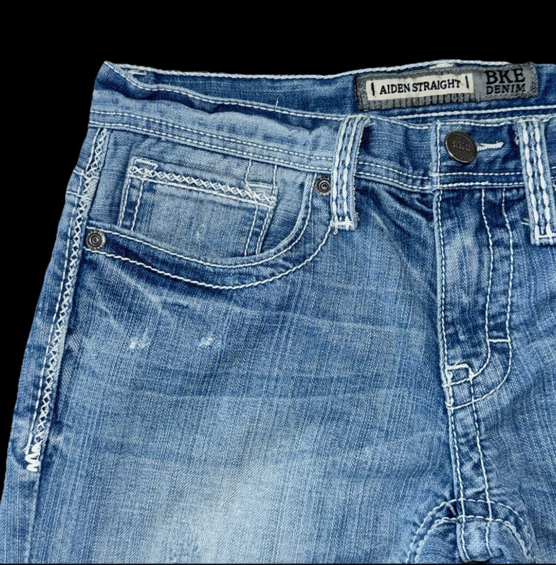 BKE®️ Aiden Straight Leg Stretch Buckle Jeans ~ Men’s Size 29 x 31.5✔️FREE SHIP❕