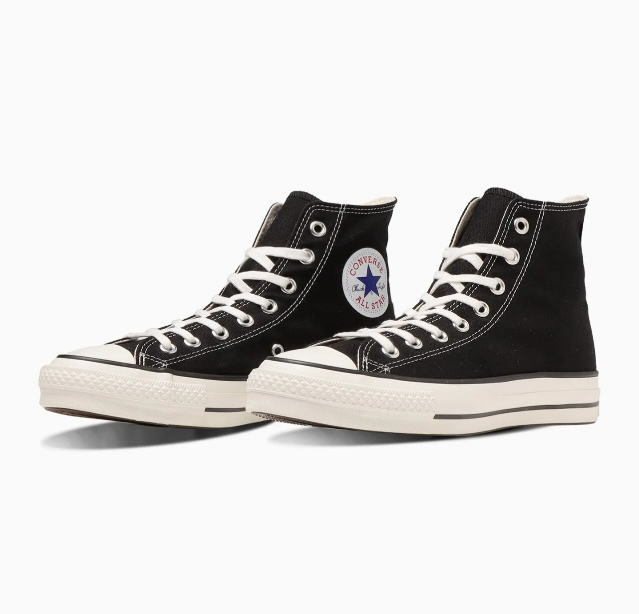 Converse Canvas All Star J OX Black Hi Made in Japan US 3.5-11.5 New