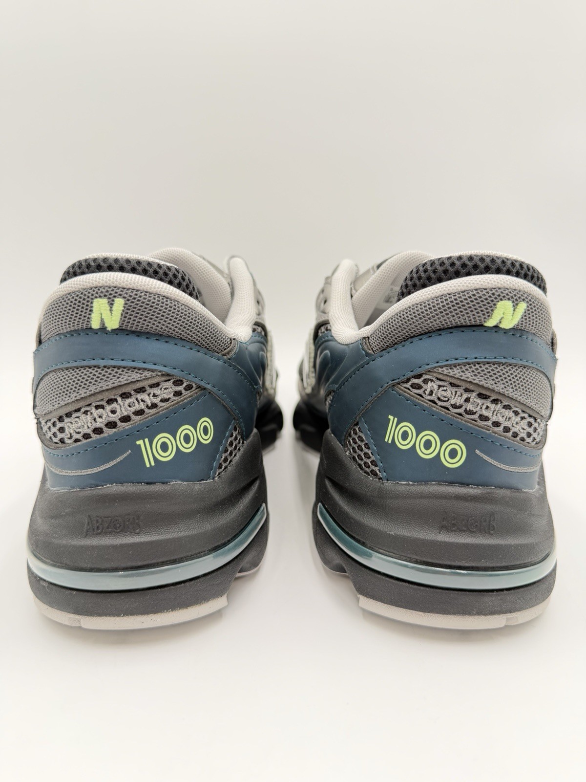 New Balance Men’s 1000 Size 11.5 Navy Silver Reflection |M1000S|