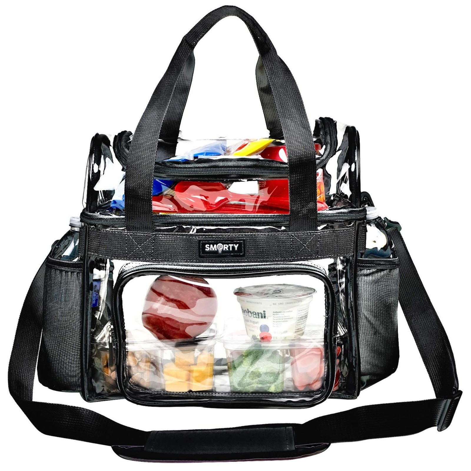 Heavy Duty Clear Backpack, Durable Transparent See-Through Bag for Travel & Even