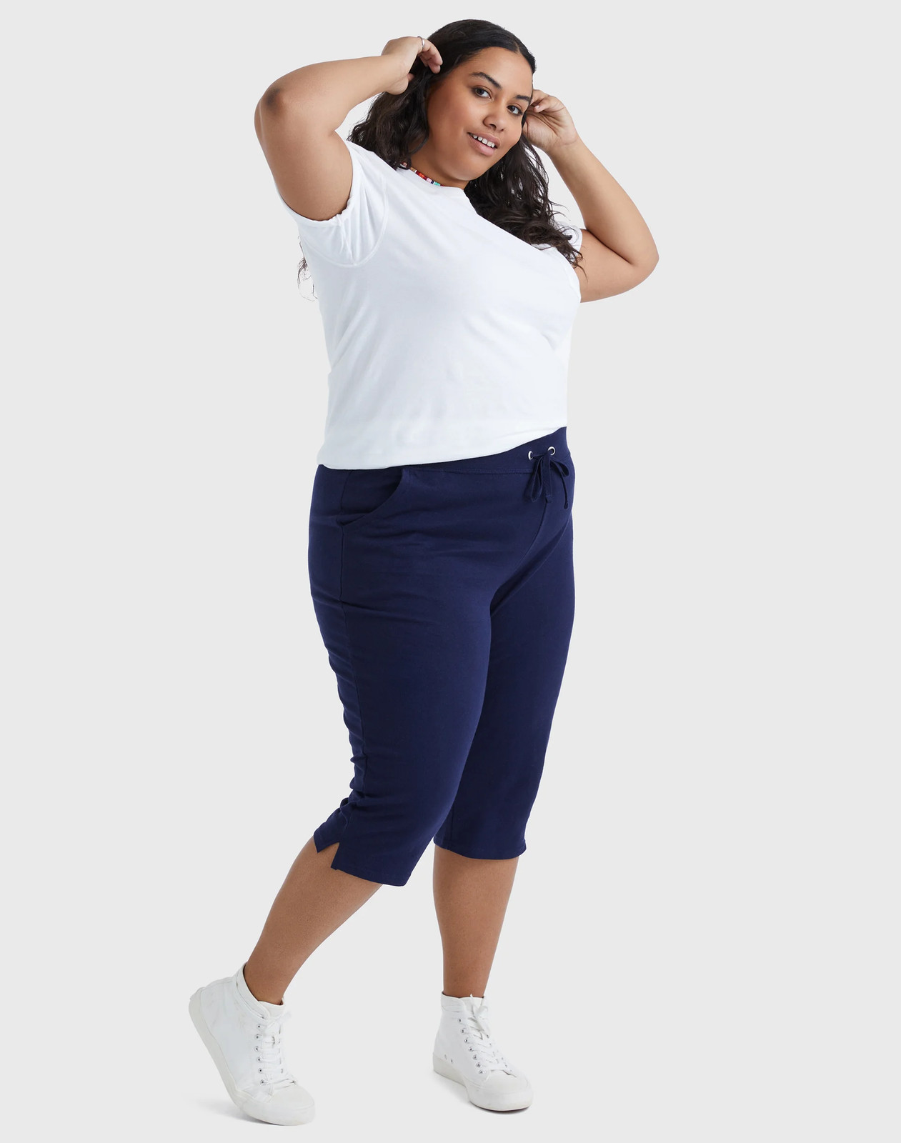 Just My Size Capri French Terry Womens Plus Your Choice 4 Colors & sz 1x to 5x