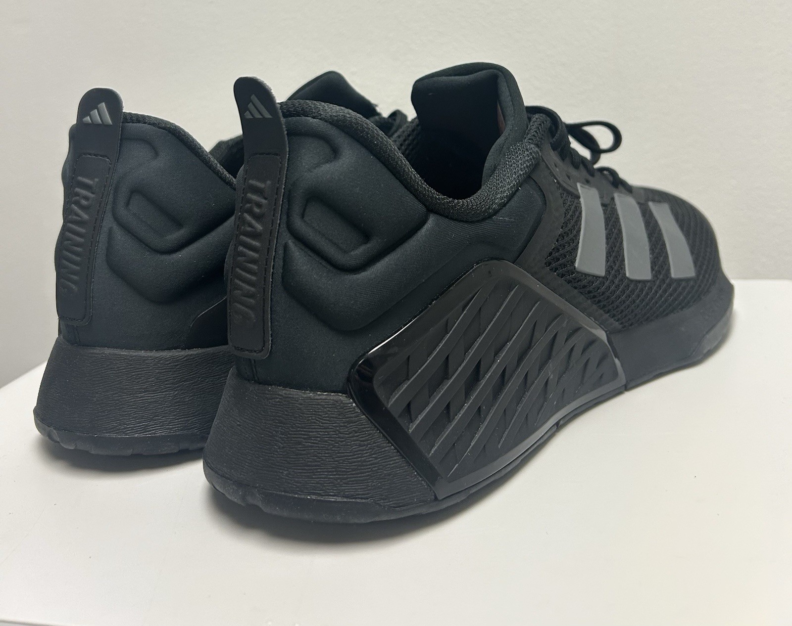 Size 14-Men’s Adidas Dropset 3 Training Shoes Black/Grey IG3861