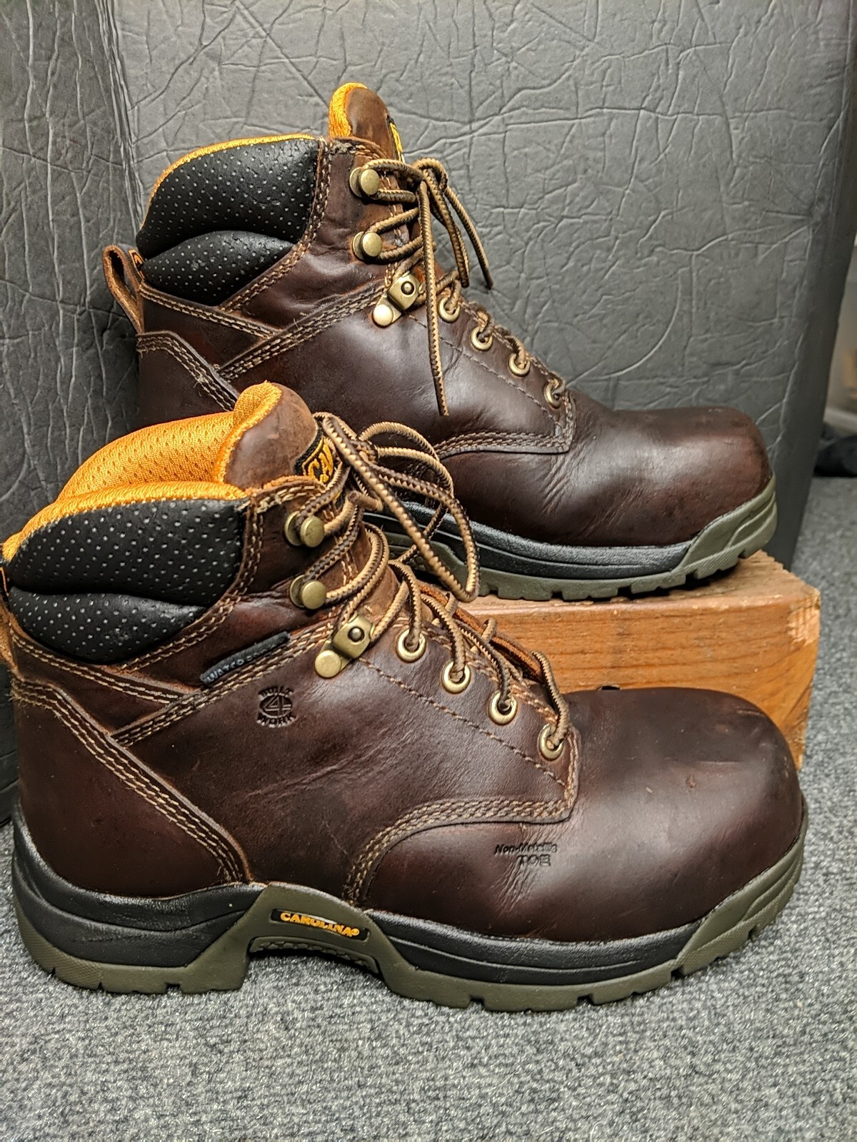 Carolina Men’s Waterproof Composite Toe Work Boot CA1620 Size8m Free Returns