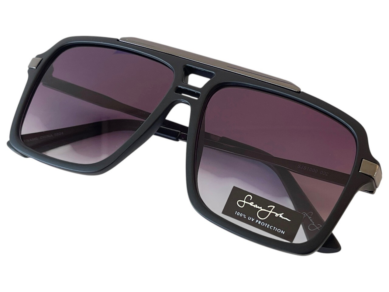 Men’s Sean John Sunglasses Cool Shade Big Lenses Hip Hop Fashion Pilot Style New