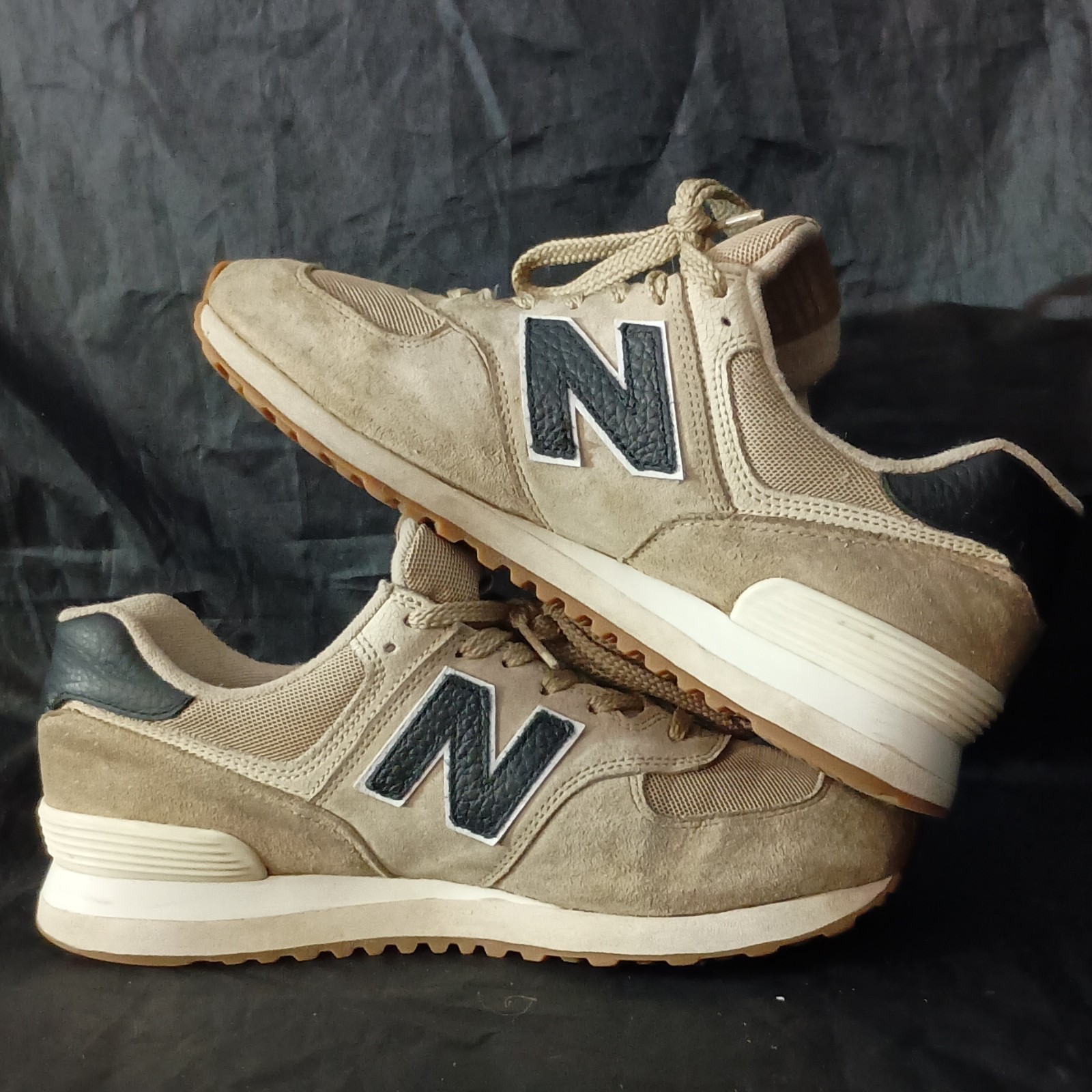 New Balance 574 Incense Black mens 8