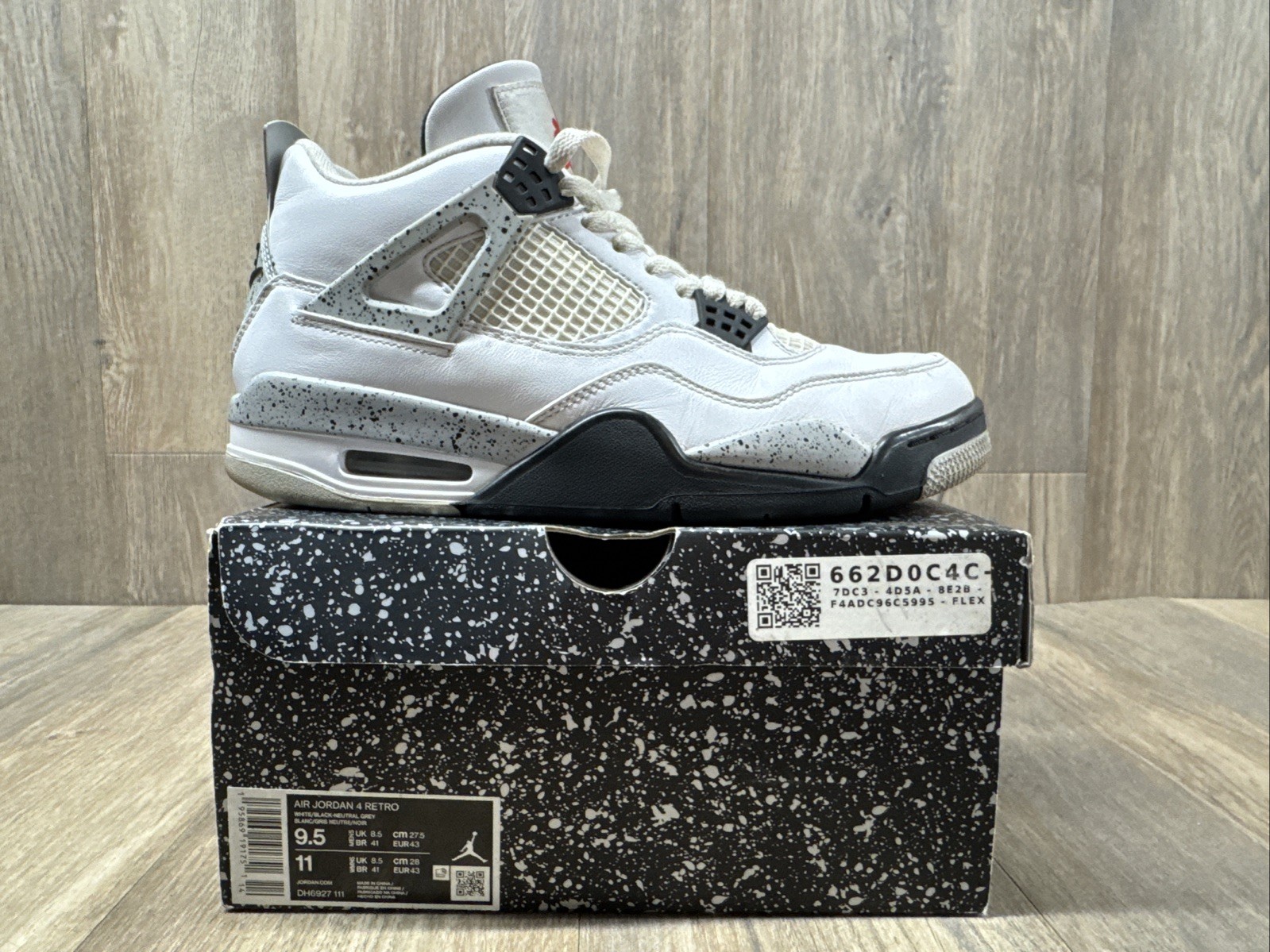 Nike retro Jordan Air Jordan 4 Retro Military Black DH6927-111 Size 9.5
