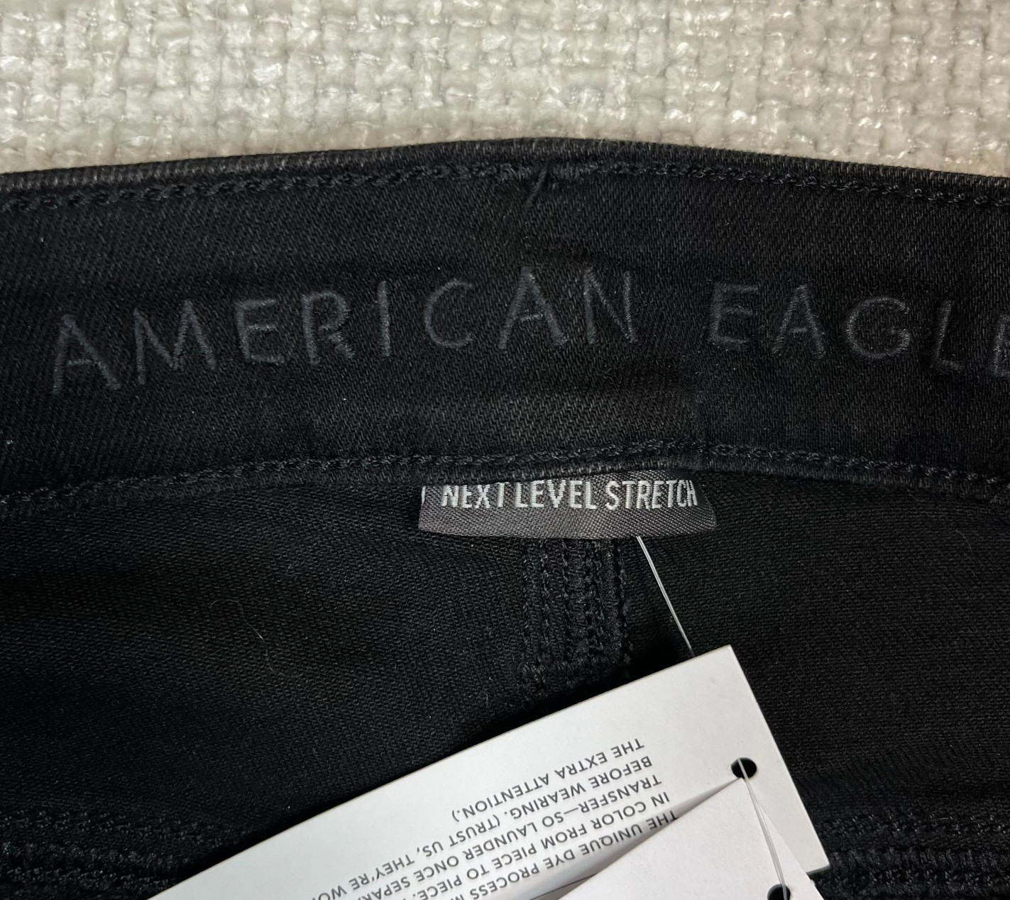NWT American Eagle Jeggings Women’s Size 4S Black Next Level Stretch Destroyed