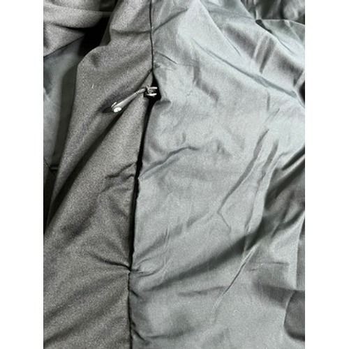 Hi-Tec Mens Black Full Zip Insulated Puffer Jacket Mock Neck Large RN 156206