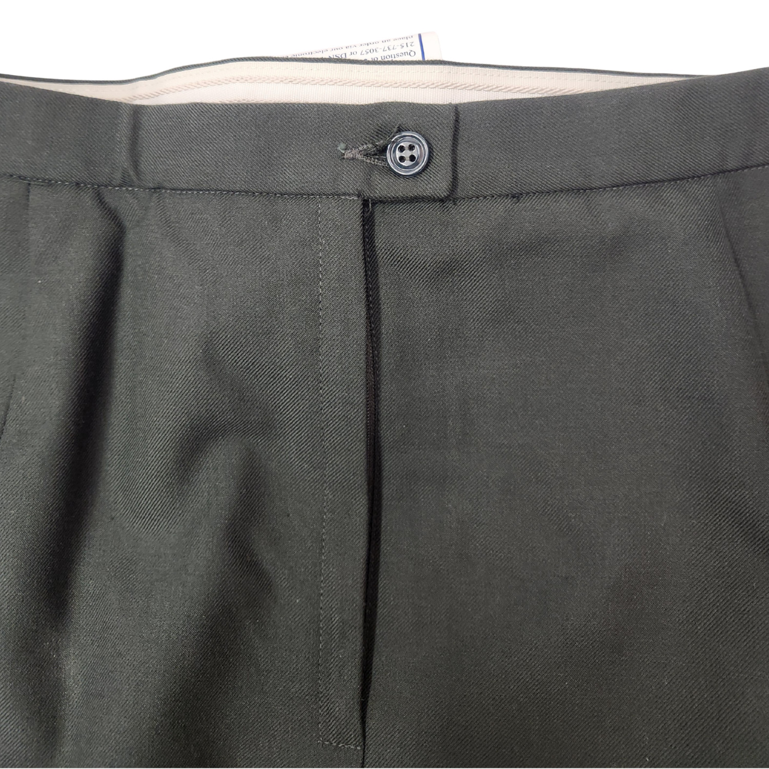 Army Green Poly/Wool Skirt 16 Junior Tall – New *mocinc.1982*