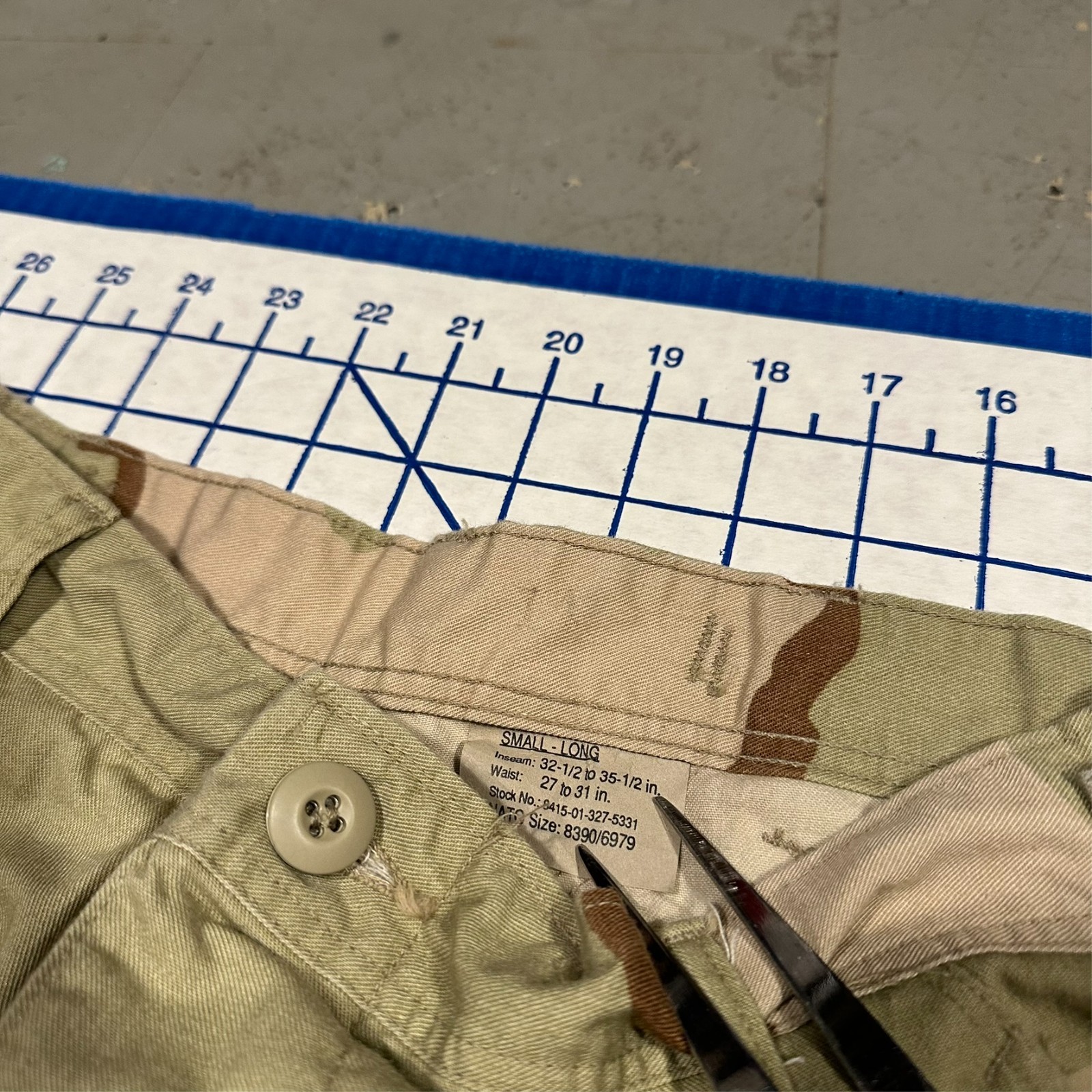 camo surplus cargo desert pants military small long hiking 27 28 29 30 31 tall