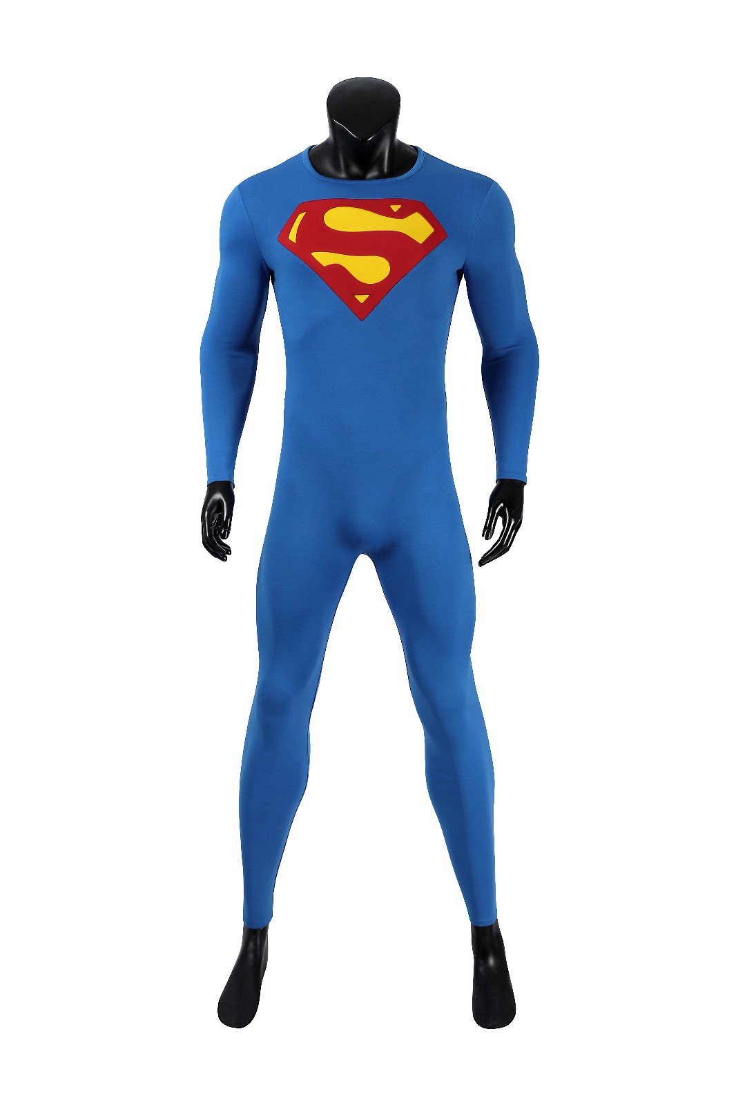 Christopher Reeve superman 1978 Superman Cosplay Costume Jumpsuit Halloween Set