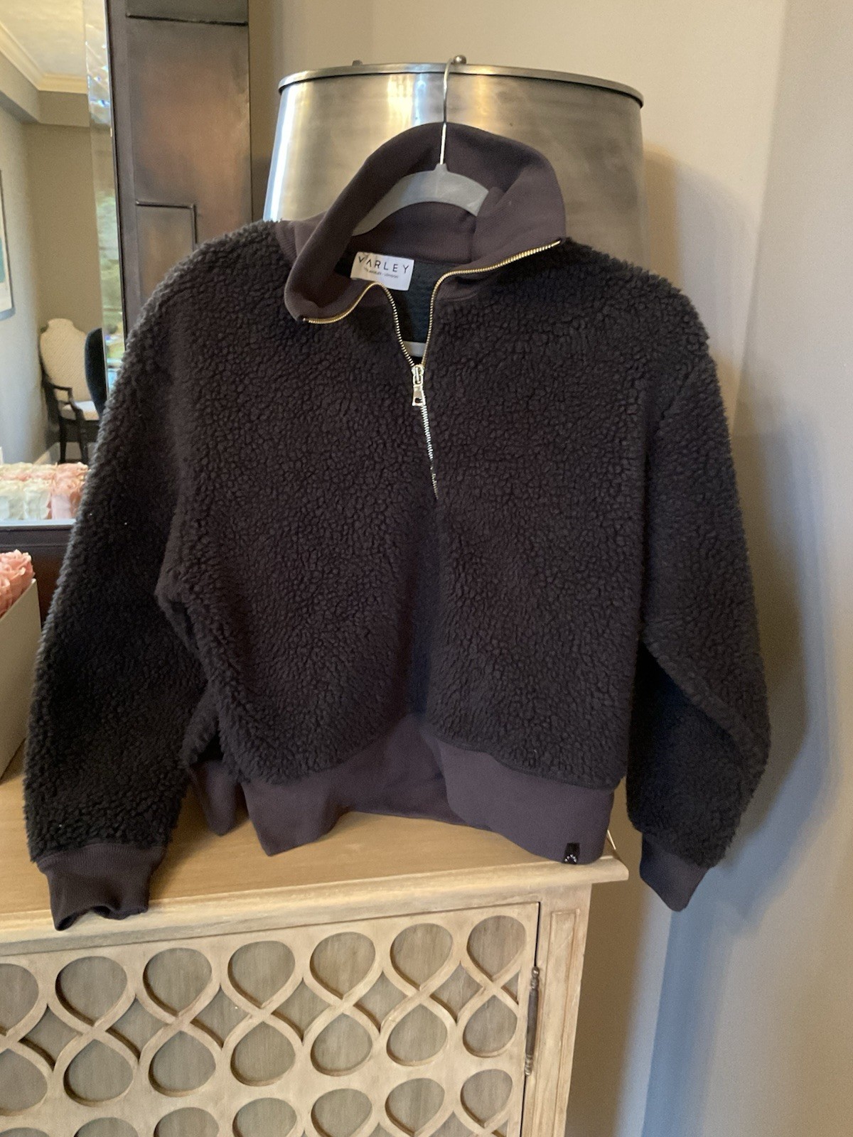Varley Hawley Half-Zip Sweatshirt Small NWOT