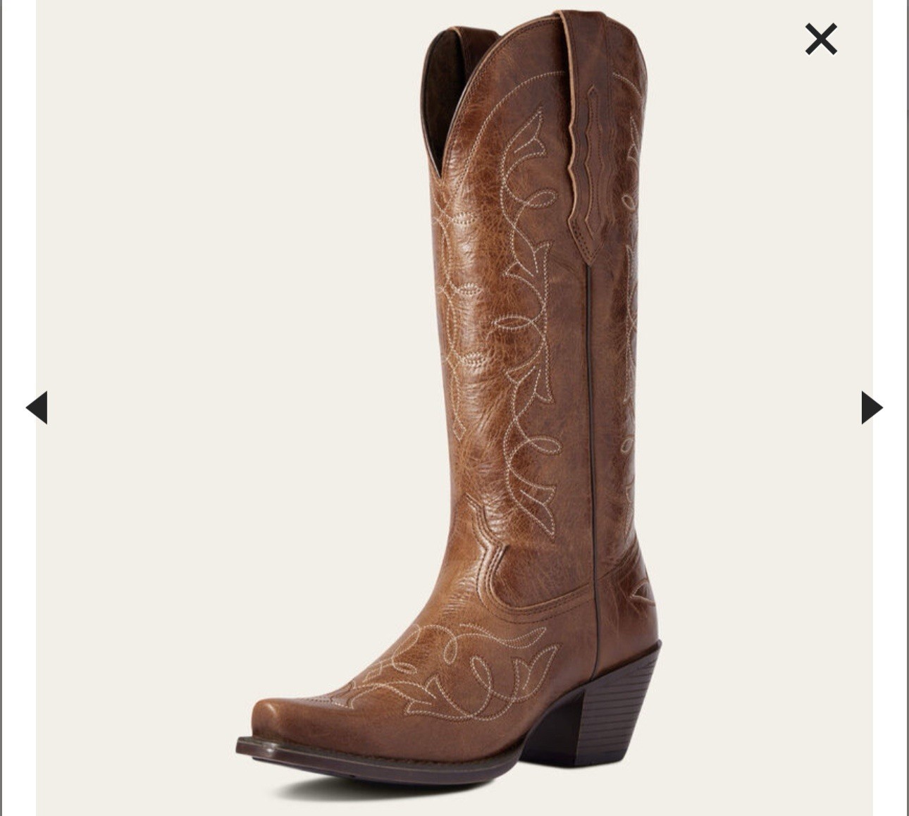 Ariat Women’s Heritage D Toe StretchFit Western Boot Size 9 B Medium RARE NEW