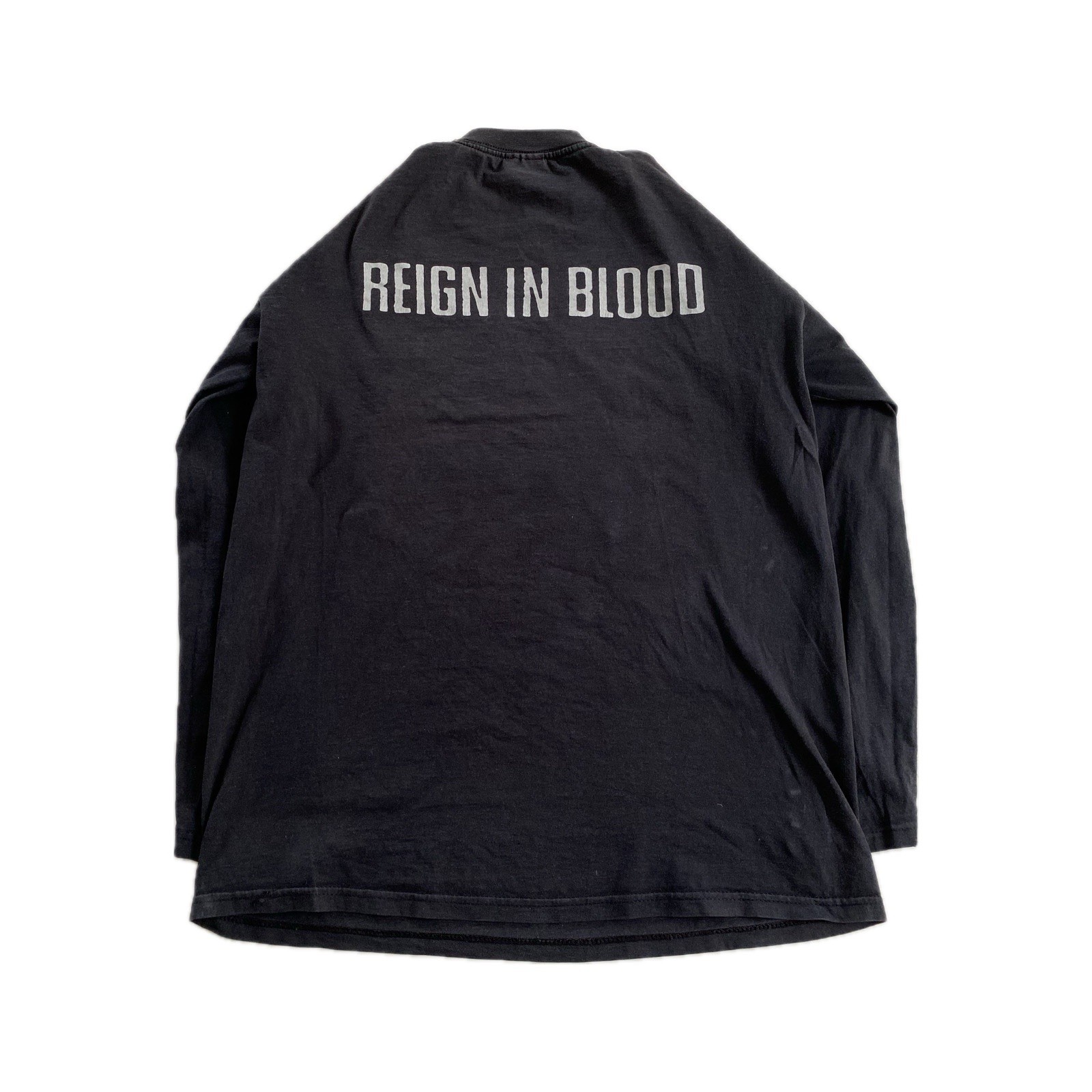 2003 Slayer Reign In Blood Vintage Black Long Sleeve T-Shirt | Size M | Metal