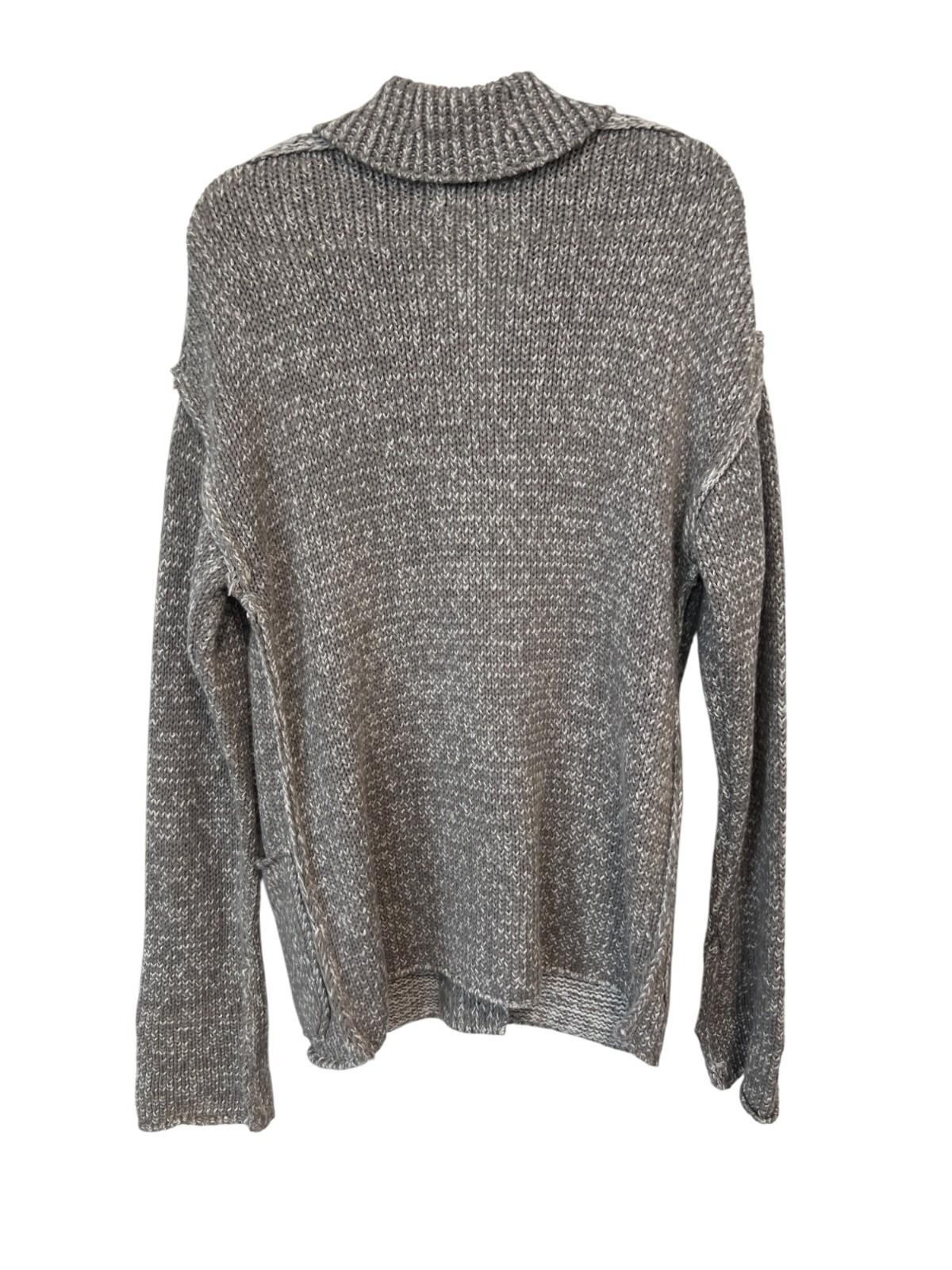 BDG Button Front Cardigan Sweater Sz XS Long Sleeve Gray Acrylic Blend Cozy Knit