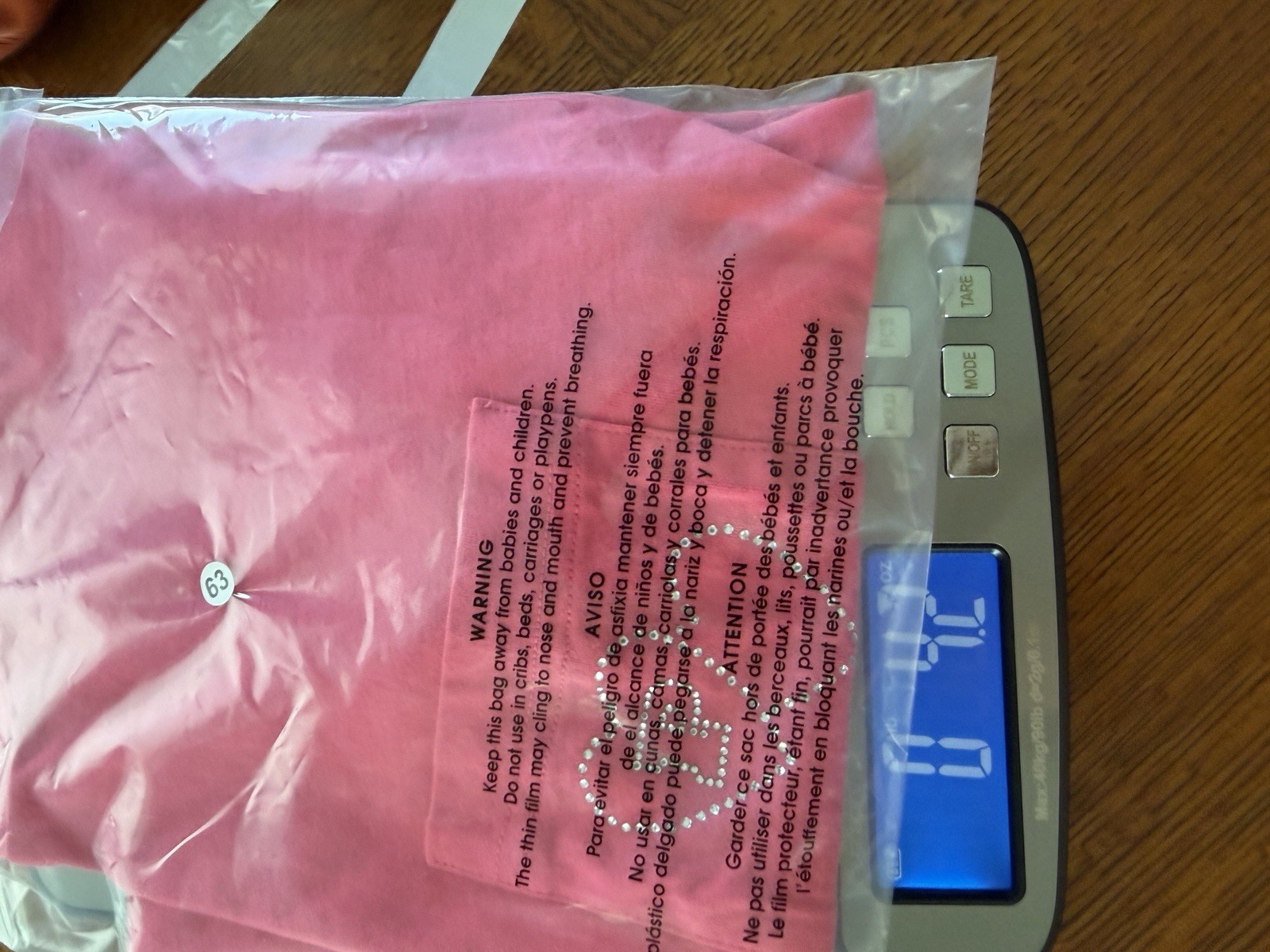 Victoria’s Secret PINK Perfect Cotten Tee ~ Double Bubble Heart Bling ~XS~
