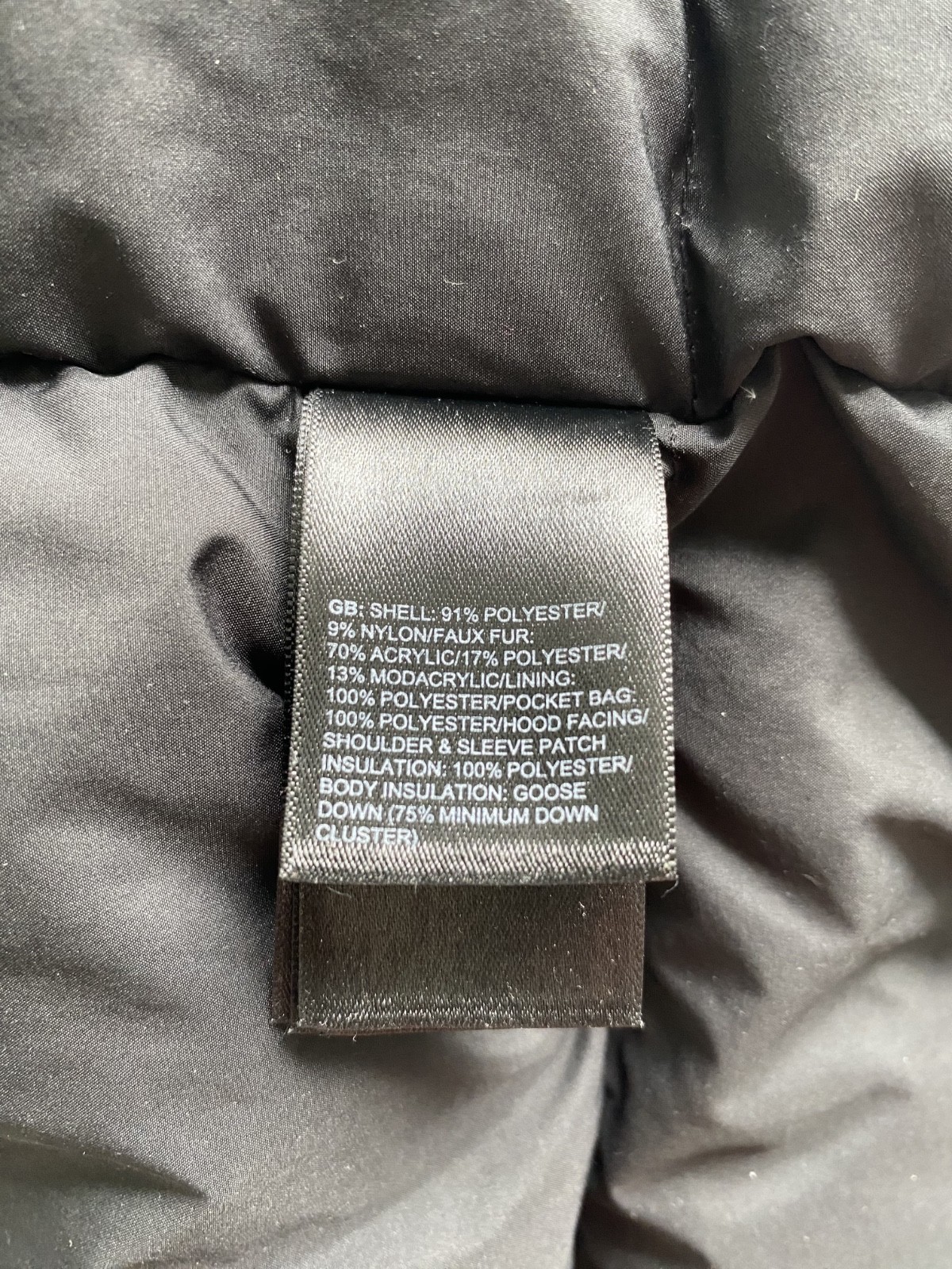 The North Face Outer Boroughs Parka Men’s Large 550 Down DryVent Fur Hood Gray