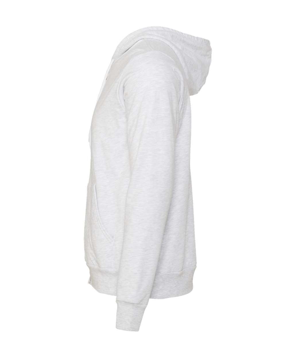 🔥 BELLA + CANVAS Mens Sponge Fleece Full-Zip Hoodie Sweatshirt Up to 3XL 3739
