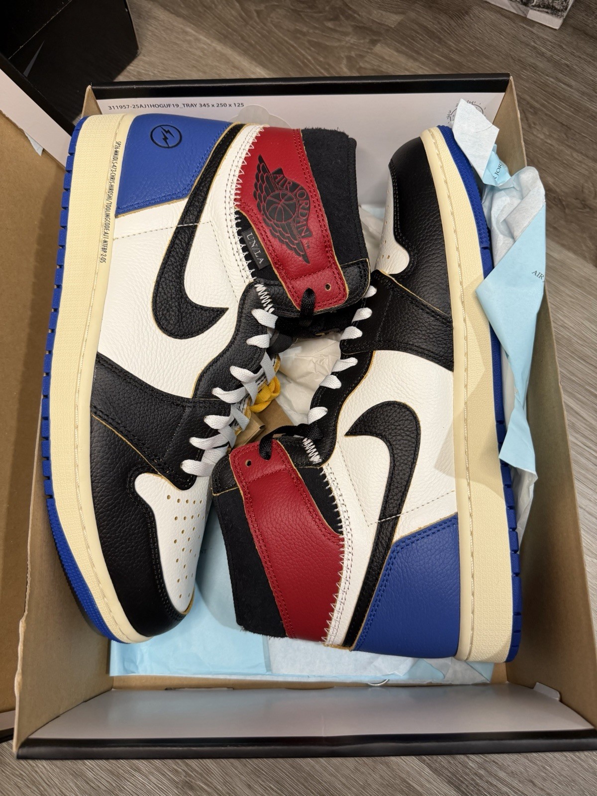 Jordan Air Jordan 1 Retro High OG SP IO7847-002 Black/White Varsity Red