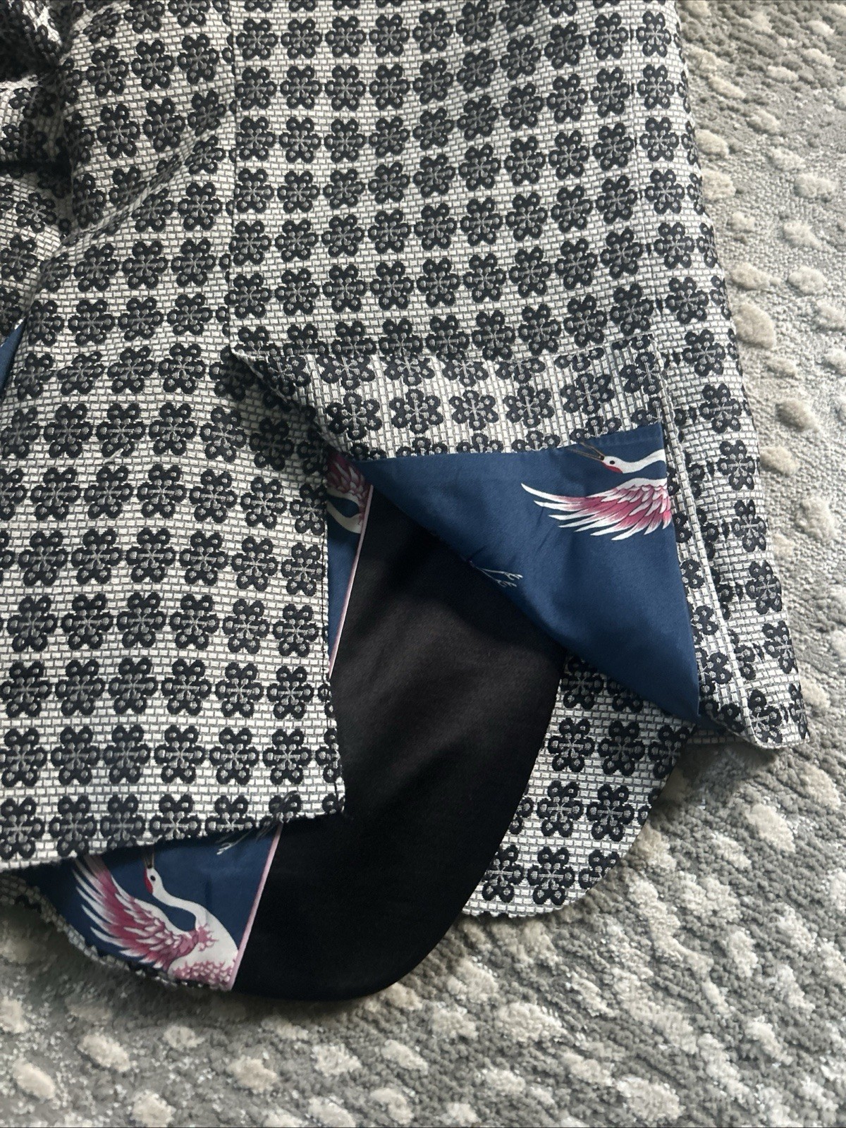 Paisley and Gray Men’s Slim Fit Jacket