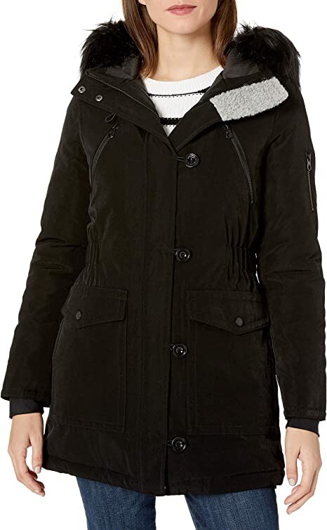 NWT Nautica Women’s Parka Jacket Without Faux Fur Hood Strip Size XS $200 8C002