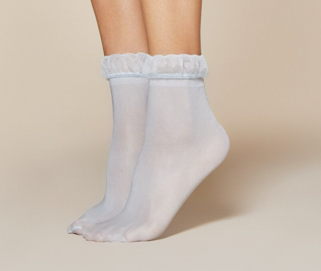 Fiore ankle socks – BALLATA – frilly frill pretty delicate sweet