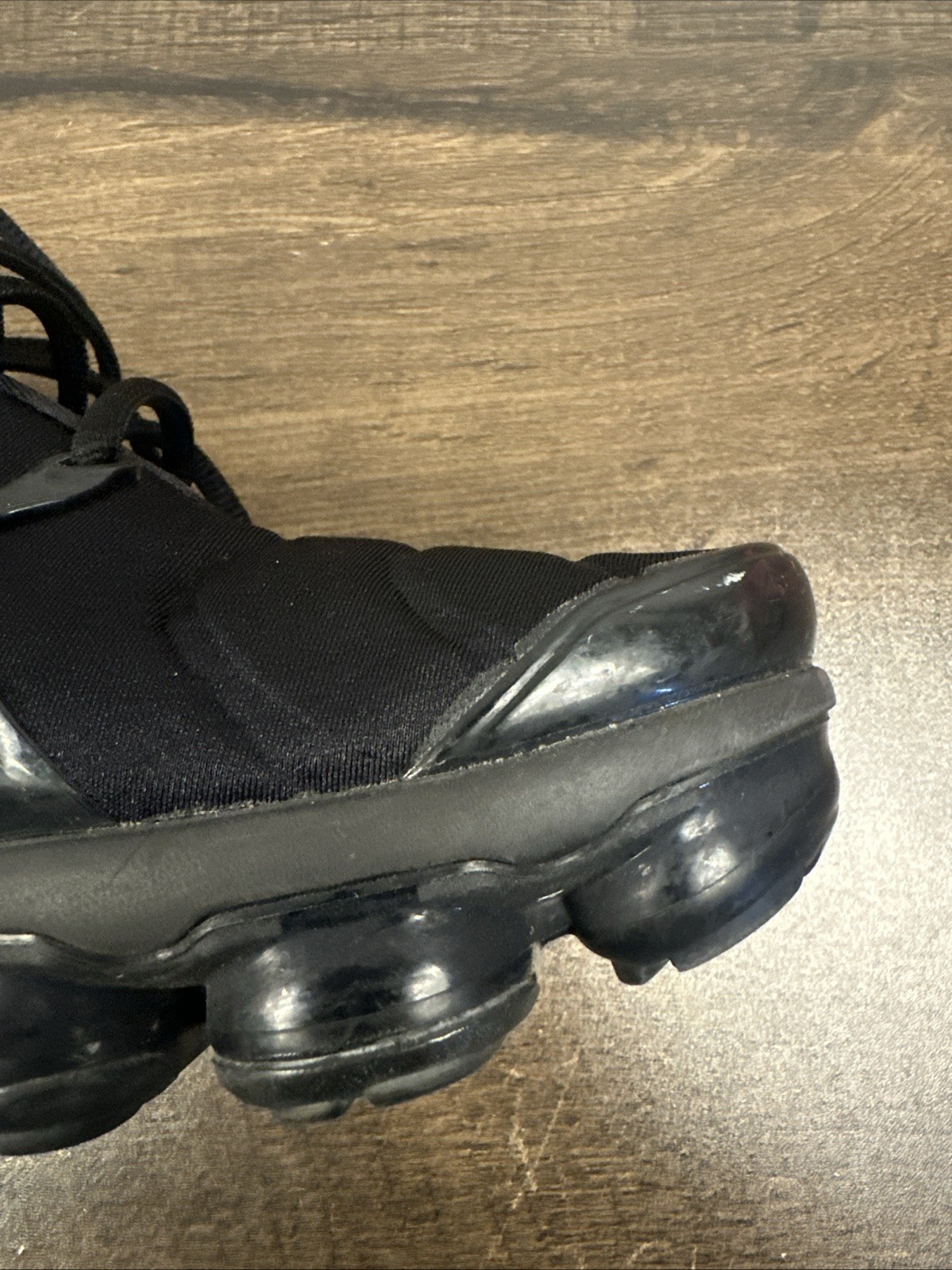 Nike Air VaporMax Plus Triple Black 924453-004 Men’s 10 (NO BOX) Review Pics W9