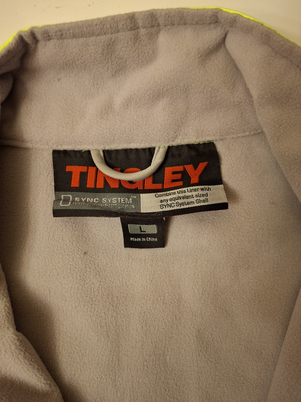Tingley Phase 3 J25022 High Visibility Wind And Water Proof Lined Jacket (Large)