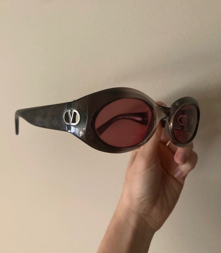 Vintage Valentino 5048/S Sunglasses 51□24 135 Made in Italy Authentic 90s Rare