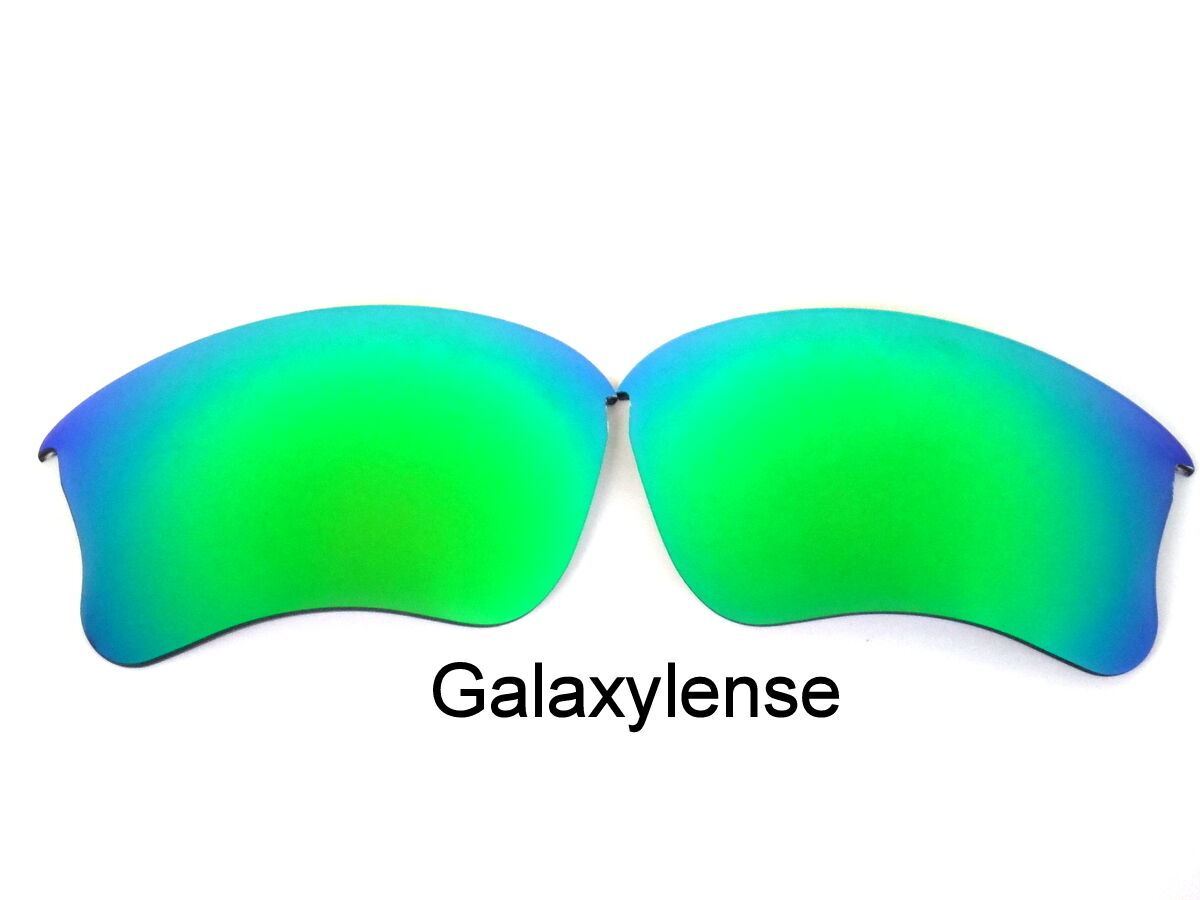 Galaxy Replacement Lenses For Oakley Flak Jacket XLJ Sunglasses Green Polarized