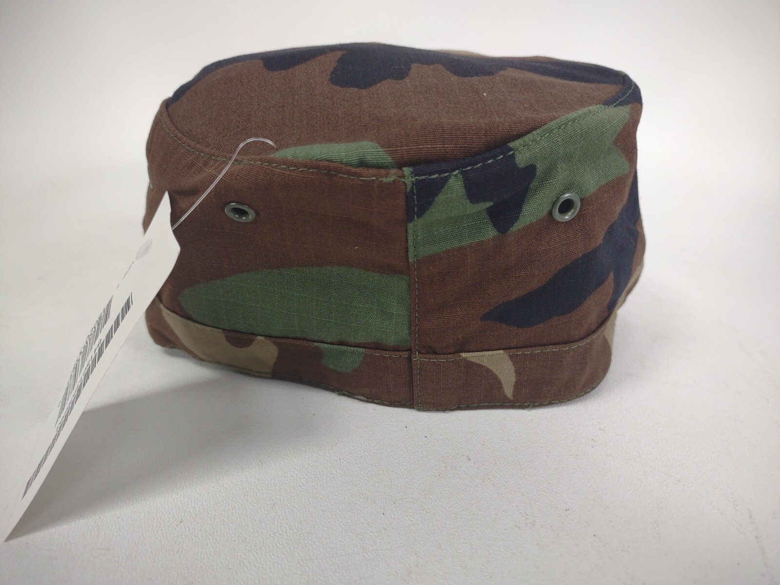 US Army Military Issue BDU Woodland Camo Hot Weather Cap Hat Size 6 7/8 NEW